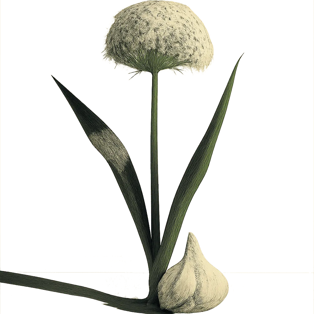 Garlic flower